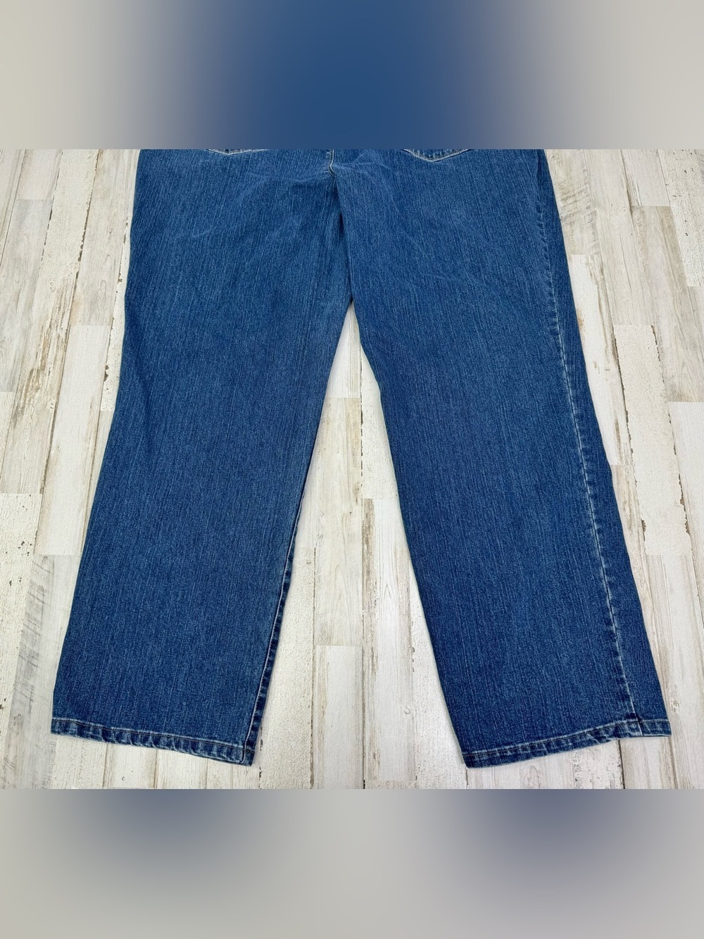 Cato Premium Jeans Women's 20W 38x32 Blue Straight Leg High Rise - Picture 11 of 11